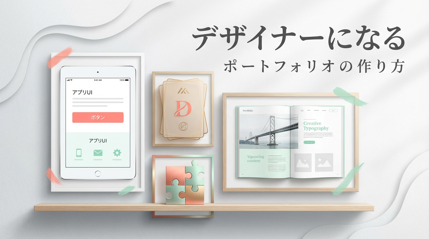 デザイナーへの転職方法｜ポートフォリオの作り方と求められるスキル