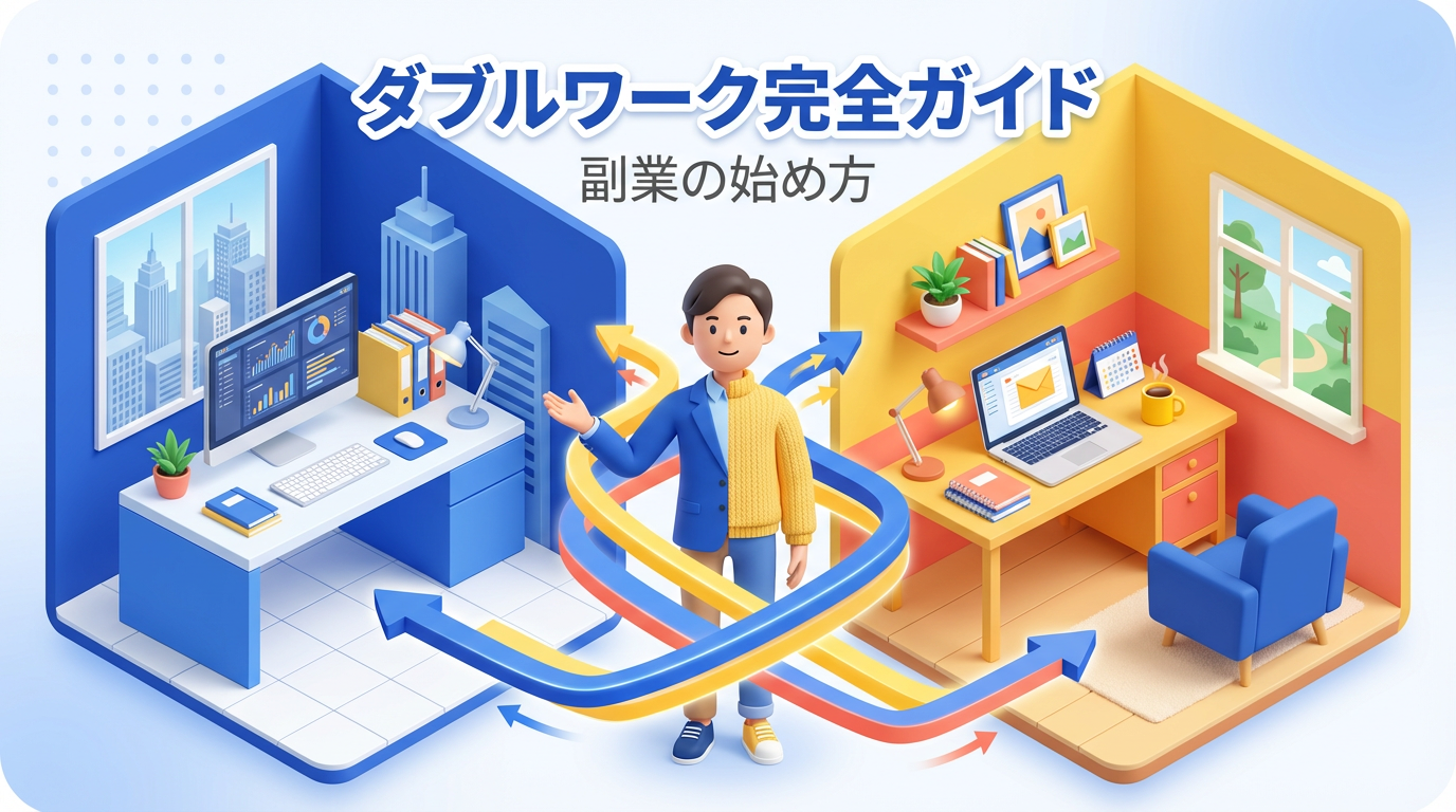 ダブルワークとは？メリット・デメリットと始め方完全ガイド