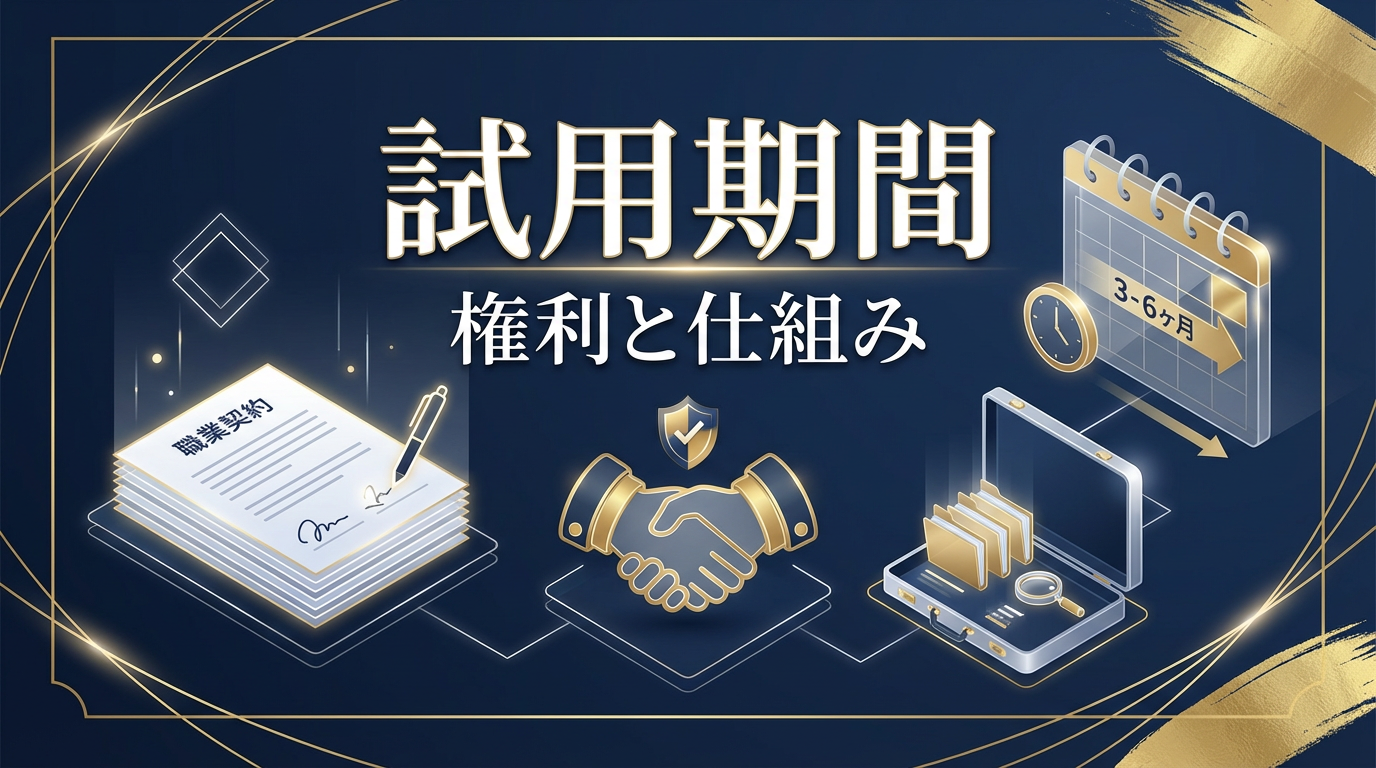 試用期間とは？お試し転職との違い・知っておくべき権利
